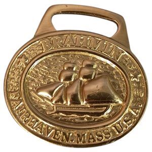 BRAHMIN Medallion Charm Gold